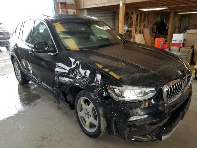 5UXTR7C52KLR39878 - 2019 BMW X3 SDRIVE3 BLACK photo 1