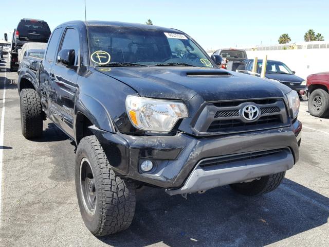 5TFUU4EN4DX052861 - 2013 TOYOTA TACOMA BLACK photo 1