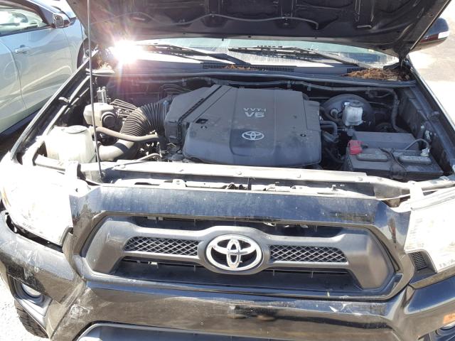 5TFUU4EN4DX052861 - 2013 TOYOTA TACOMA BLACK photo 7