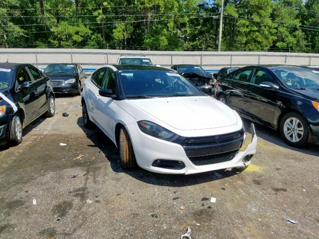 1C3CDFBB2FD266659 - 2015 DODGE DART SXT WHITE photo 1