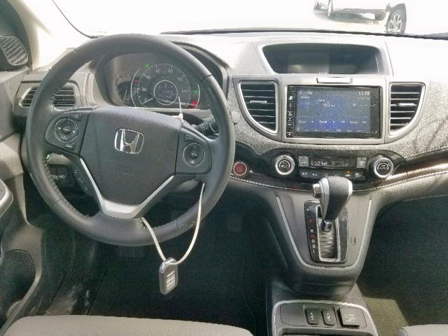 2HKRM3H74GH534727 - 2016 HONDA CR-V EXL CHARCOAL photo 9