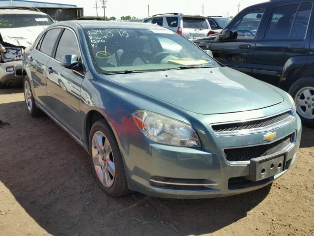 1G1ZH57B59F151035 - 2009 CHEVROLET MALIBU 1LT GREEN photo 1