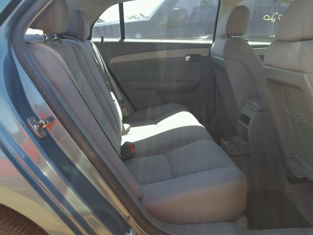 1G1ZH57B59F151035 - 2009 CHEVROLET MALIBU 1LT GREEN photo 6