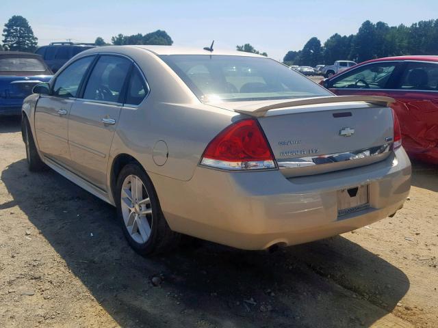 2G1WC5EM5A1219822 - 2010 CHEVROLET IMPALA LTZ BEIGE photo 3