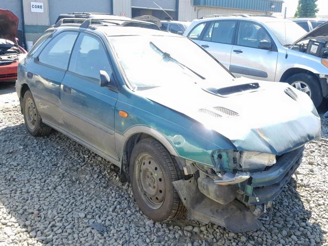 JF1GF4857VH804878 - 1997 SUBARU IMPREZA OU GREEN photo 1