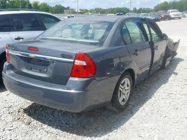 1G1ZS58F28F122089 - 2008 CHEVROLET MALIBU LS GRAY photo 4