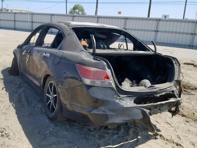 1HGCP36818A078558 - 2008 HONDA ACCORD EXL BURN photo 3