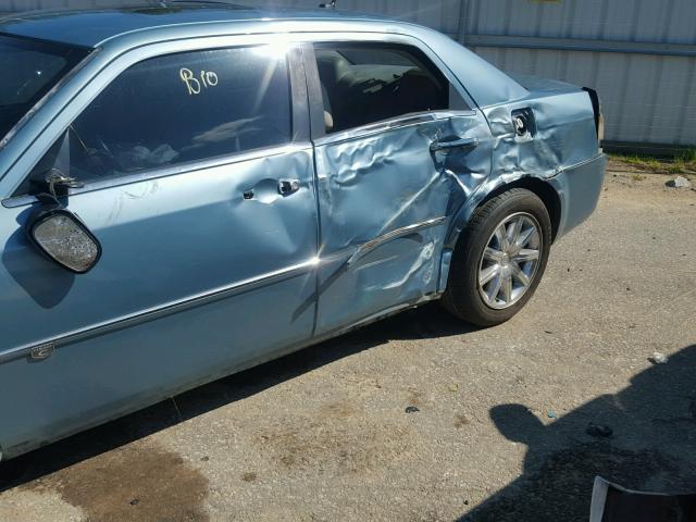 2C3LA63HX8H292895 - 2008 CHRYSLER 300C BLUE photo 10