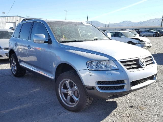 WVGEM77L54D081820 - 2004 VOLKSWAGEN TOUAREG 4. SILVER photo 1