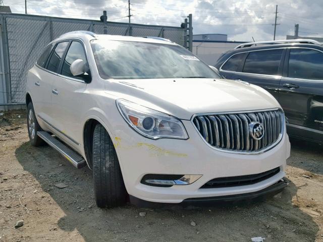 5GAKRCKD5DJ256569 - 2013 BUICK ENCLAVE WHITE photo 1