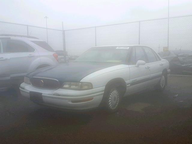 1G4HP52K4VH520622 - 1997 BUICK LESABRE CU WHITE photo 2