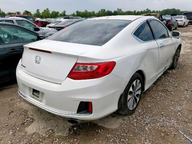 1HGCT1B85EA000303 - 2014 HONDA ACCORD EXL WHITE photo 4