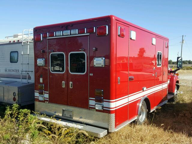 1GDE4V1919F412499 - 2009 GMC C4500 C4V0 RED photo 4