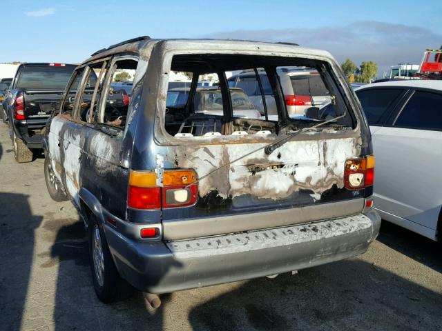 JM3LV5224W0847467 - 1998 MAZDA MPV WAGON BURN photo 3