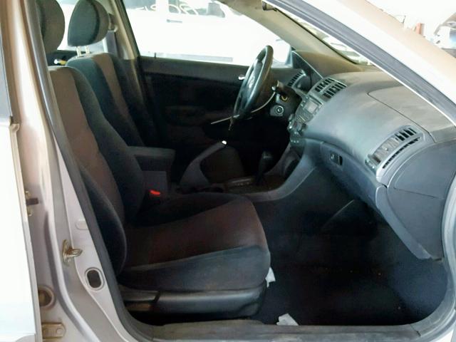 1HGCM56343A137930 - 2003 HONDA ACCORD LX SILVER photo 5