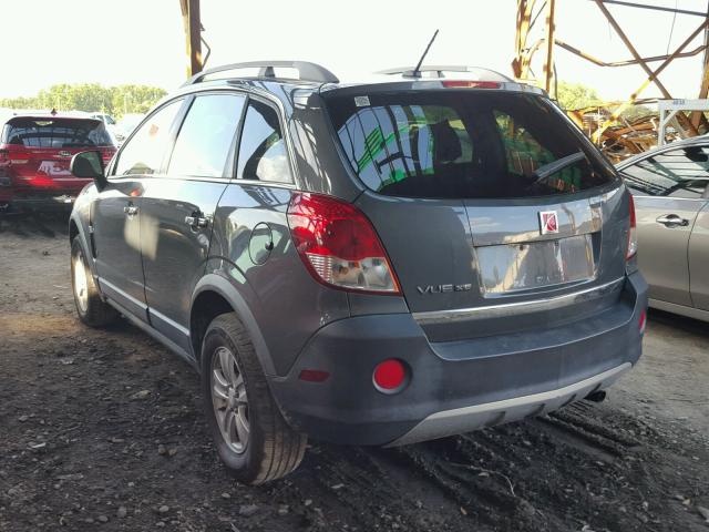 3GSCL33P28S669393 - 2008 SATURN VUE XE GRAY photo 3