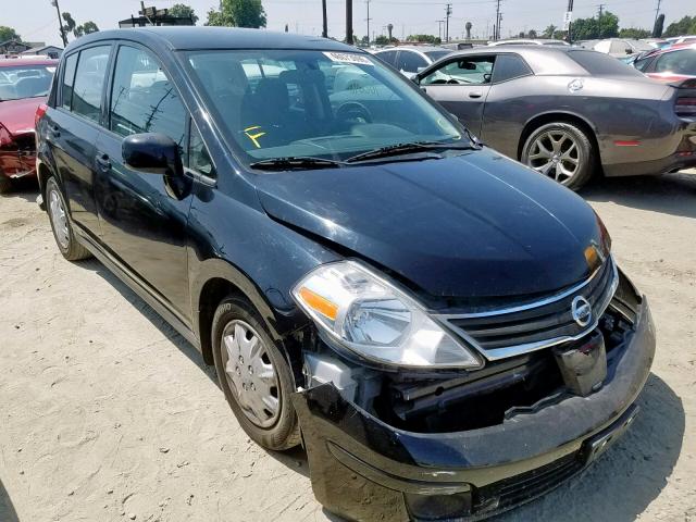 3N1BC1CP0BL475686 - 2011 NISSAN VERSA S BLACK photo 1