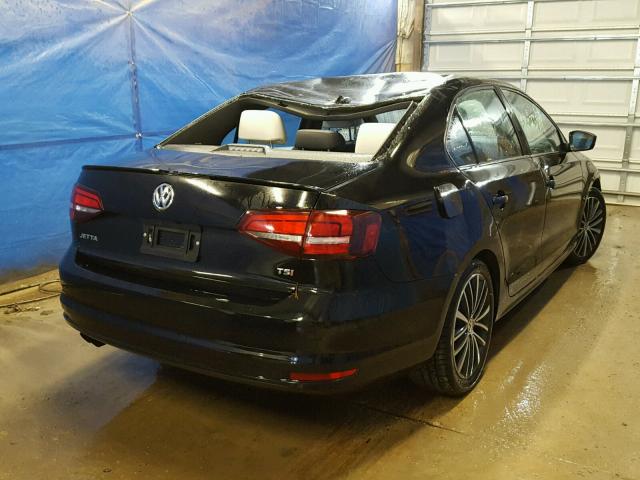 3VWD17AJ0GM265410 - 2016 VOLKSWAGEN JETTA SPOR BLACK photo 4