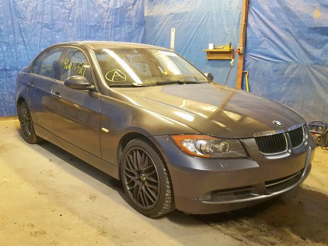 WBAVD13586KT78052 - 2006 BMW 325 XI GRAY photo 1