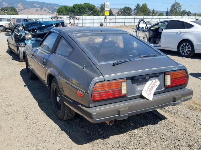 JN1HZD04S3DX57437 - 1983 DATSUN 280ZX BLACK photo 3