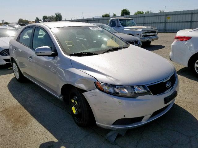 KNAFU4A24C5505176 - 2012 KIA FORTE EX SILVER photo 1