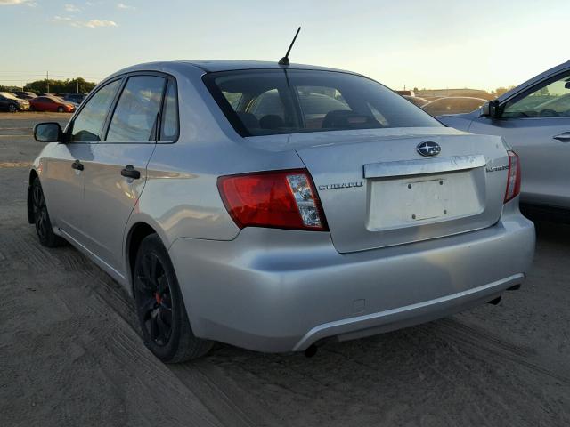 JF1GE61688H518981 - 2008 SUBARU IMPREZA 2. SILVER photo 3