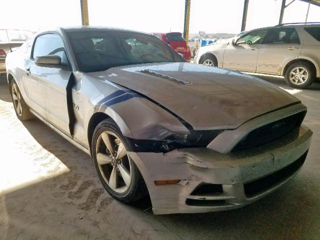 1ZVBP8CF1E5247800 - 2014 FORD MUSTANG GT SILVER photo 1