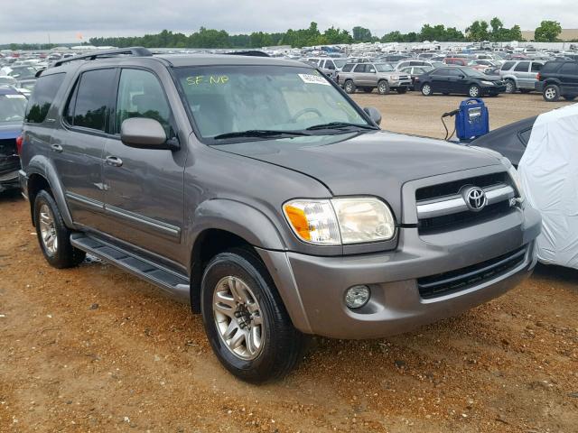 5TDBT48A36S267479 - 2006 TOYOTA SEQUOIA LI GRAY photo 1