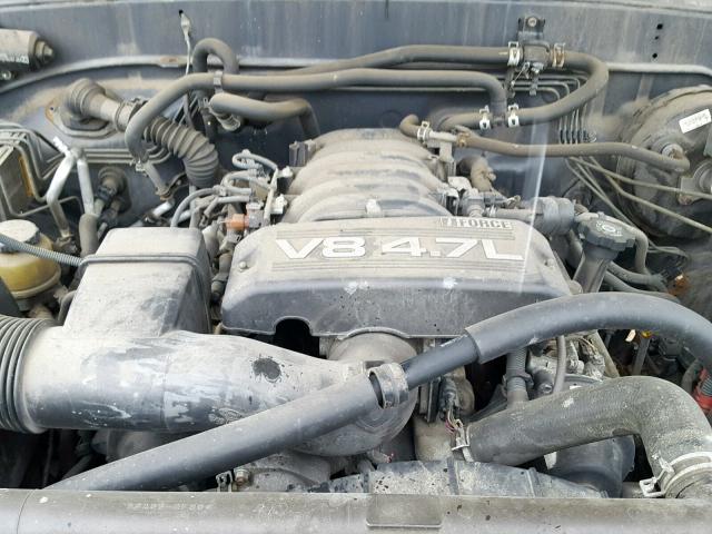 5TDBT48A36S267479 - 2006 TOYOTA SEQUOIA LI GRAY photo 7