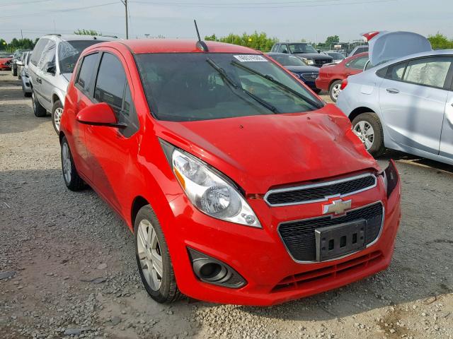 KL8CB6S95FC812237 - 2015 CHEVROLET SPARK LS RED photo 1