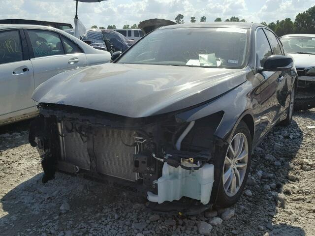 JN1BV7AP8EM687665 - 2014 INFINITI Q50 BASE BLACK photo 2