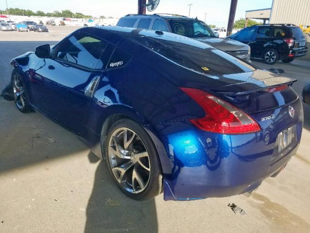 JN1AZ4EHXHM952673 - 2017 NISSAN 370Z BASE BLUE photo 3