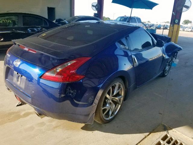 JN1AZ4EHXHM952673 - 2017 NISSAN 370Z BASE BLUE photo 4