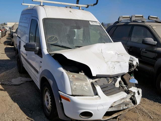 NM0LS7BN4DT150557 - 2013 FORD TRANSIT CO WHITE photo 1