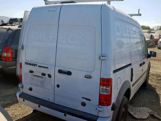 NM0LS7BN4DT150557 - 2013 FORD TRANSIT CO WHITE photo 4