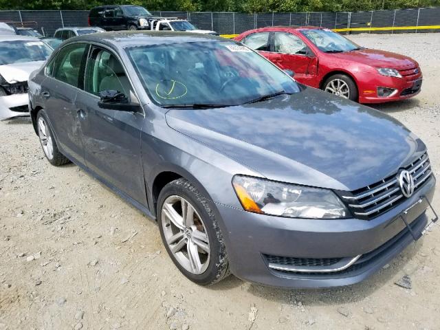 1VWBV7A3XFC085137 - 2015 VOLKSWAGEN PASSAT SE GRAY photo 1