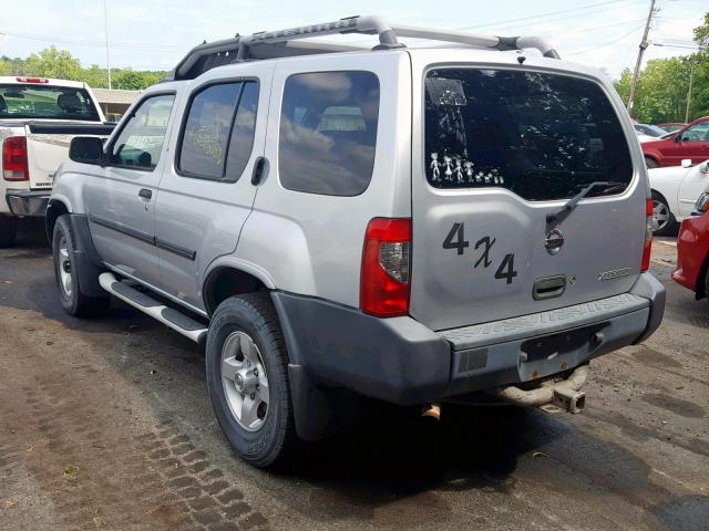 5N1ED28Y74C643364 - 2004 NISSAN XTERRA XE SILVER photo 3