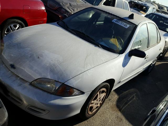 1G1JF524617117387 - 2001 CHEVROLET CAVALIER L WHITE photo 2