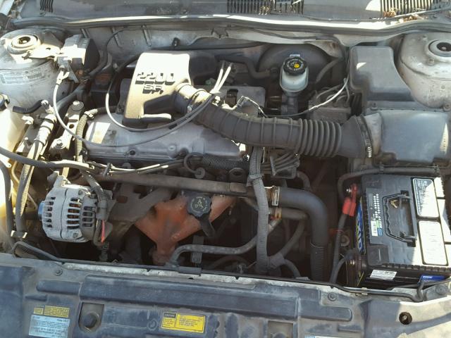 1G1JF524617117387 - 2001 CHEVROLET CAVALIER L WHITE photo 7