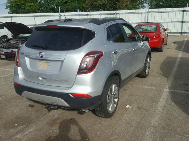 KL4CJASB1HB250050 - 2017 BUICK ENCORE PRE SILVER photo 4