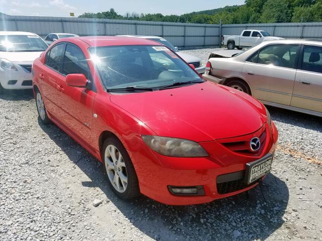 JM1BK323481866477 - 2008 MAZDA 3 S RED photo 1