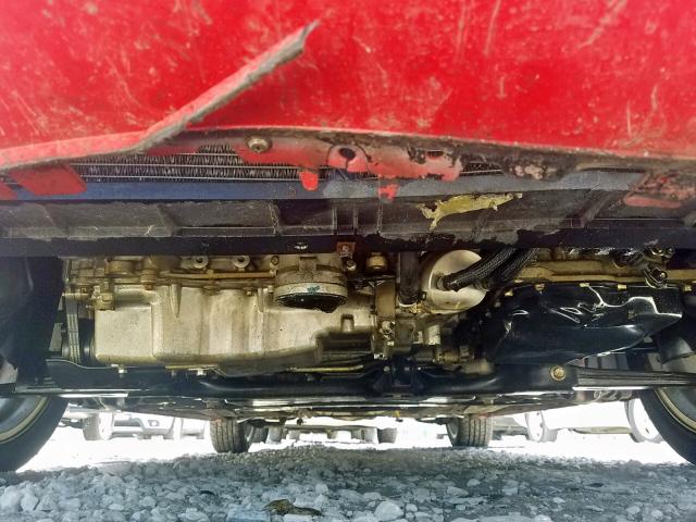 JM1BK323481866477 - 2008 MAZDA 3 S RED photo 9