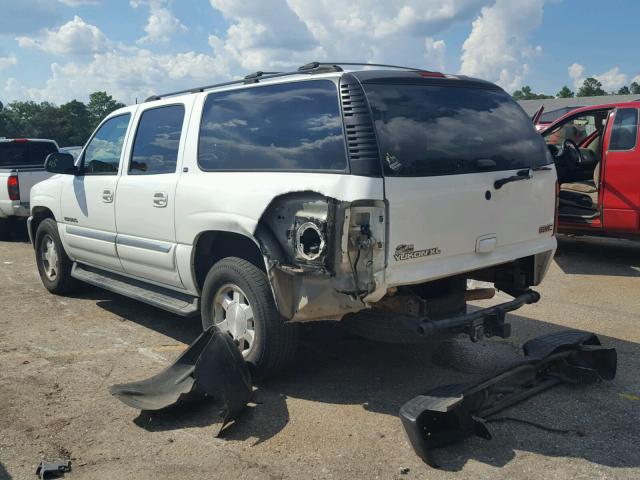 3GKFK16Z35G238853 - 2005 GMC YUKON XL K WHITE photo 3