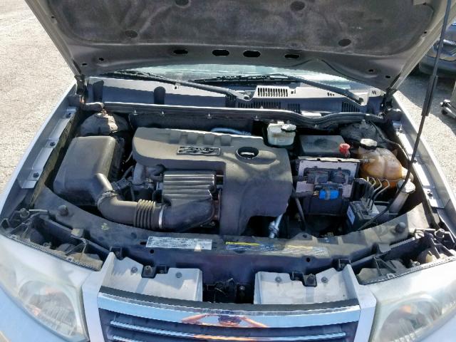 1G8AJ55F46Z197281 - 2006 SATURN ION LEVEL SILVER photo 7