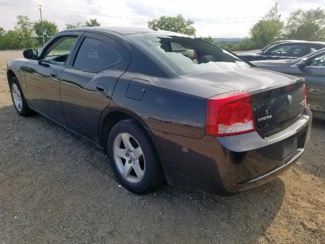 2B3CA3CV7AH228059 - 2010 DODGE CHARGER SX BLACK photo 3