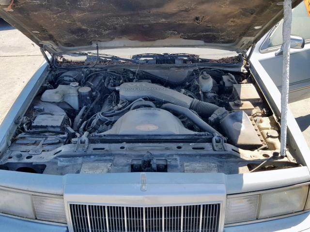 1LNCM83W2MY695908 - 1991 LINCOLN TOWN CAR C BLUE photo 7