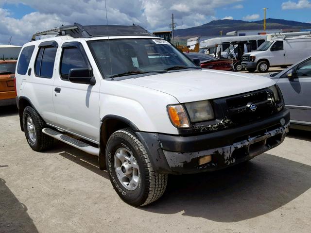 5N1ED28Y0YC507809 - 2000 NISSAN XTERRA XE WHITE photo 1