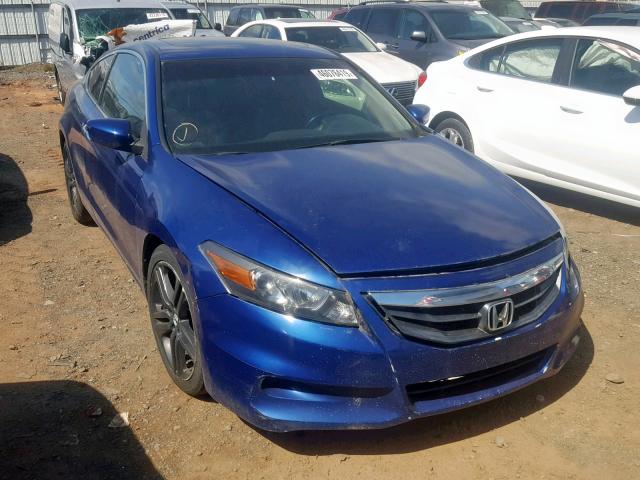 1HGCS2B85BA001651 - 2011 HONDA ACCORD EXL BLUE photo 1