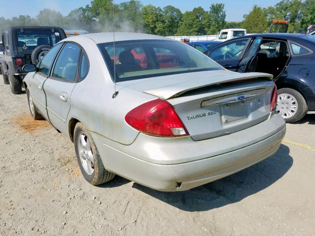 1FAHP55S53A200009 - 2003 FORD TAURUS SES GRAY photo 3