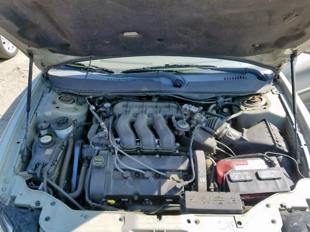 1FAHP55S53A200009 - 2003 FORD TAURUS SES GRAY photo 7